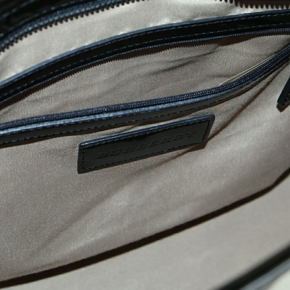 Burberry Nova Check Tote Bag Beige Tan Black - Picture 4 of 6